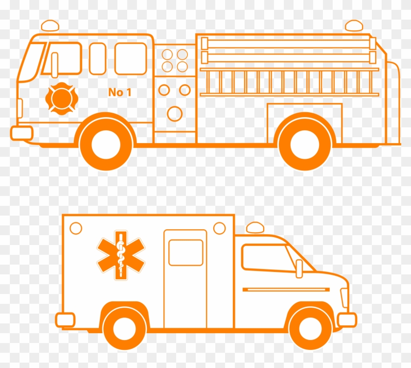 Clipart - Draw A Ambulance Truck #189444