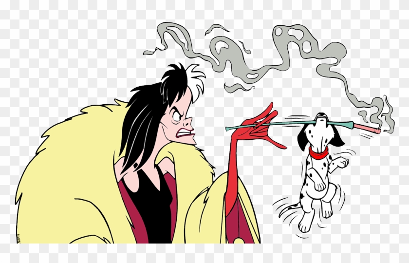 Dalmatian Clipart Cruella De Vil - Cruella De Vil Puppies #189557