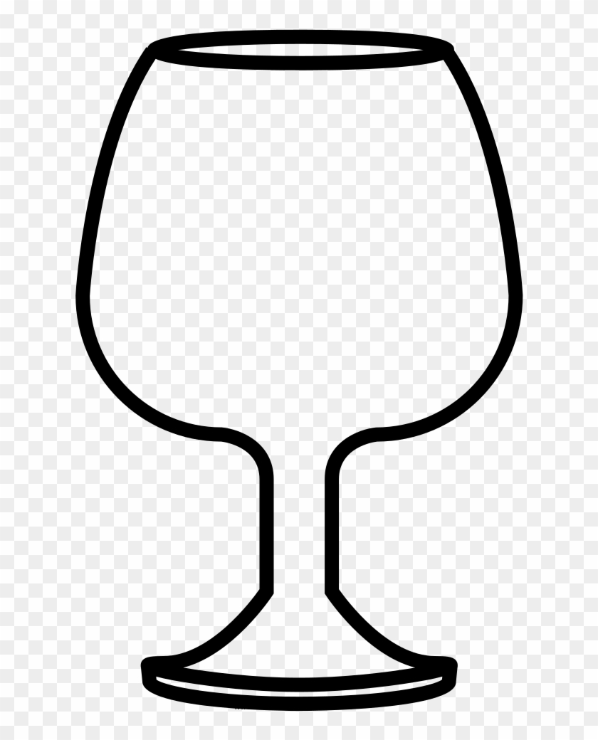 Brandy Snifter Coloring Page - Brandy Snifter Coloring Page #1103219