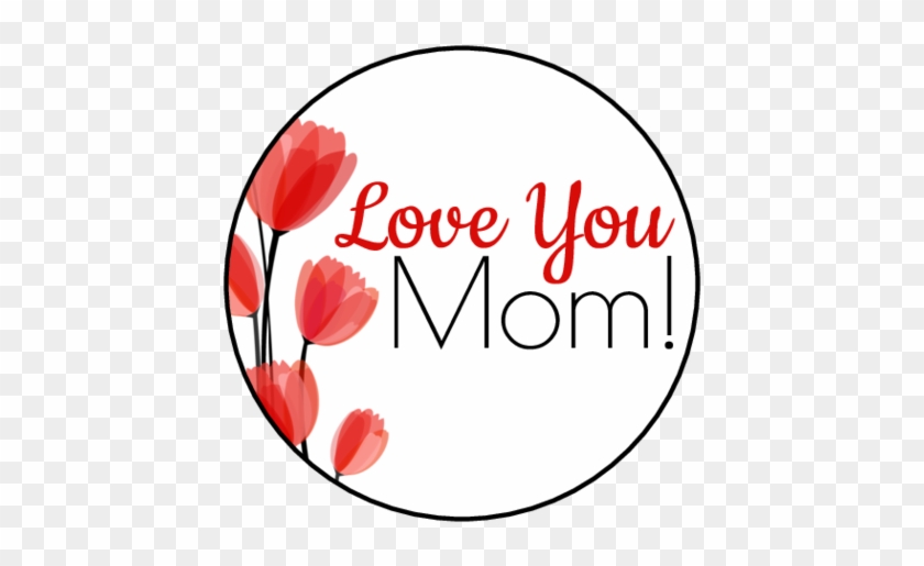 Circle Labels - Label Templates - Ol2088 - Onlinelabels - My Gratitude Journal: Romantic Flower Background, 6 #1103698