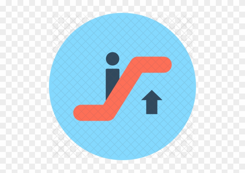 Escalator Icon - Circle #1104668