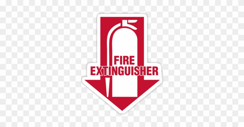 Safety Fire Extinguisher Sticker - Fire Extinguisher Labels #1105103