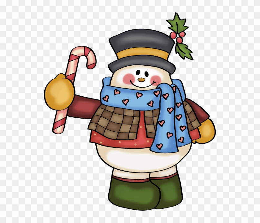 Winter Treats Snowman - Cartoon #1105997
