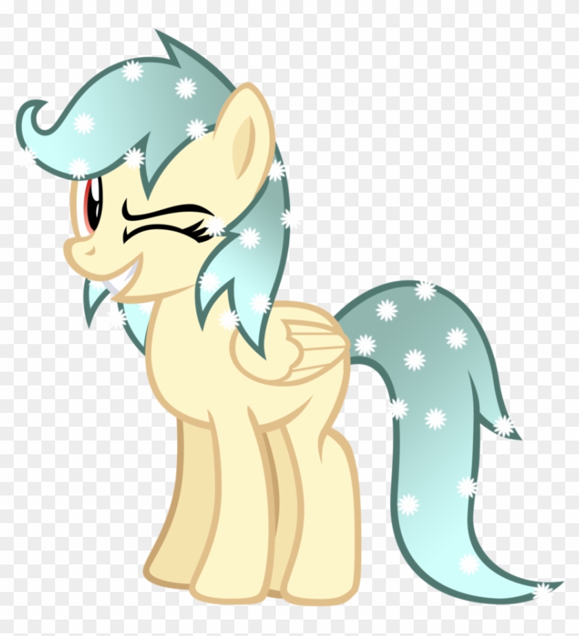 Snow Slide By Jaegerpony - Cartoon #1106194