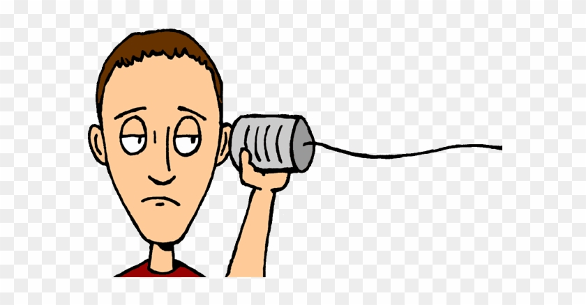 Tin Can Communication Clipart - Tin Can Phone Clip Art #1106437
