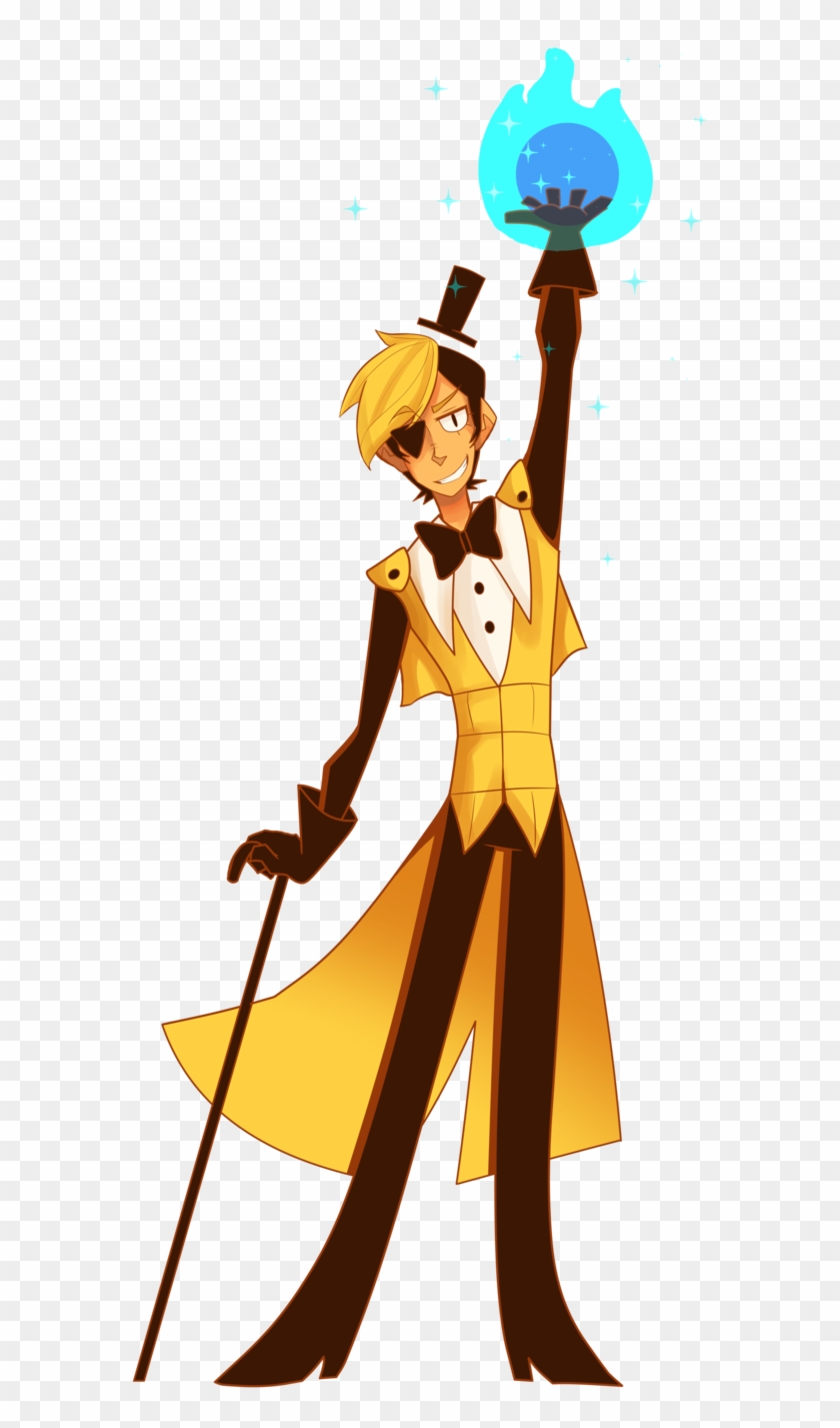 0 Human Bill Cipher By Isi12 On Deviantart - Bill Cipher As A Human #1106752