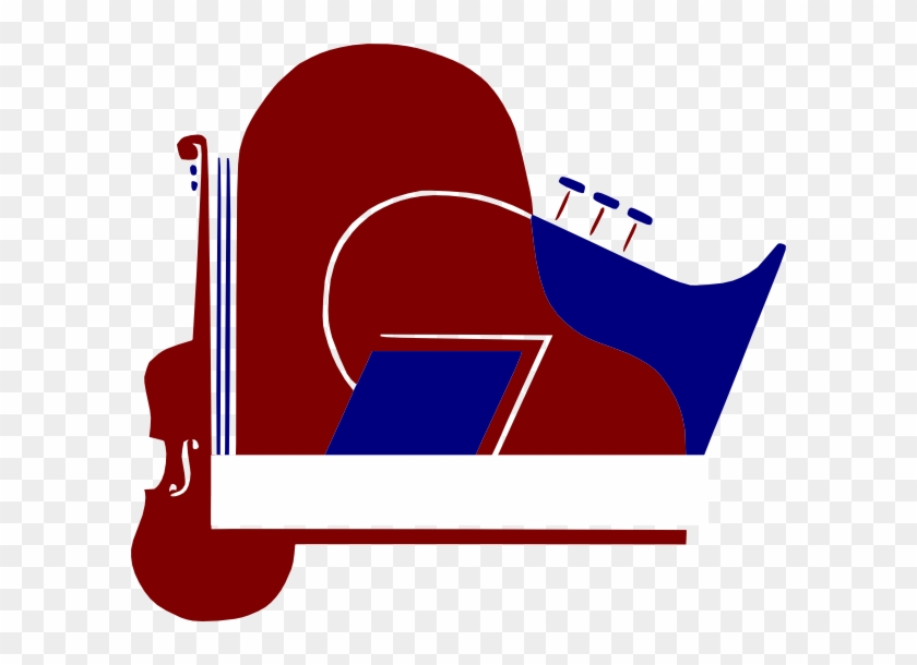 Red Instruments Clip Art At Clker - Clip Art #1106900