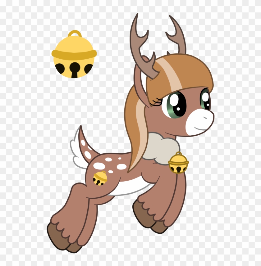Jingle Belle The Reindeer Pony By Silverromance - My Little Pony Reindeer #1107071
