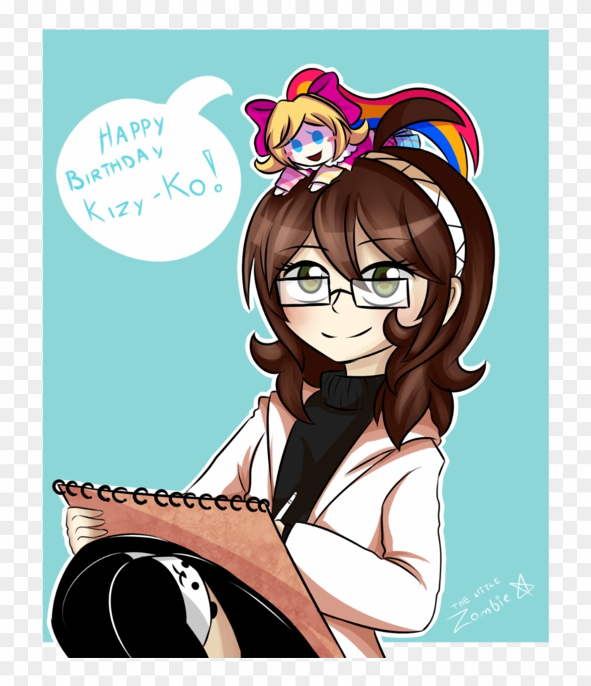 Happy Birthday Kizy-ko By Justalittlezombie - Cartoon #1107205