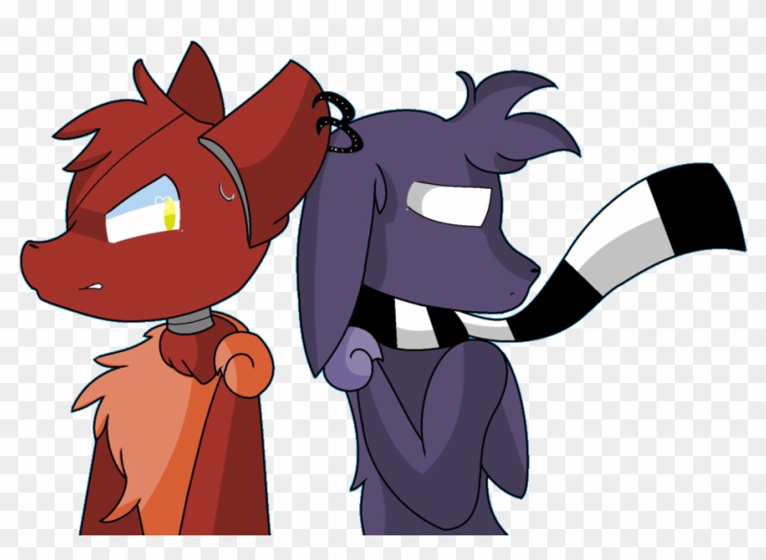 Foxy And Shadow Foxy By Fnafkitnn123 - Foxy And Shadow Foxy #1107390