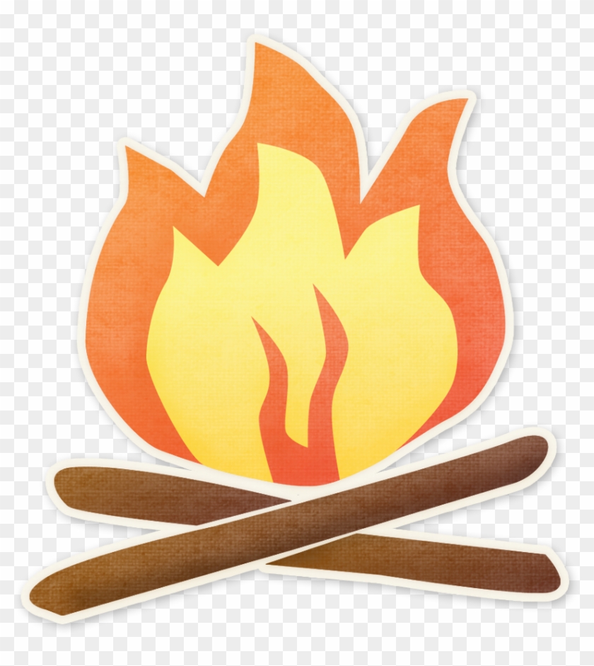 Camp Fire Sticker - Campfire #1107786