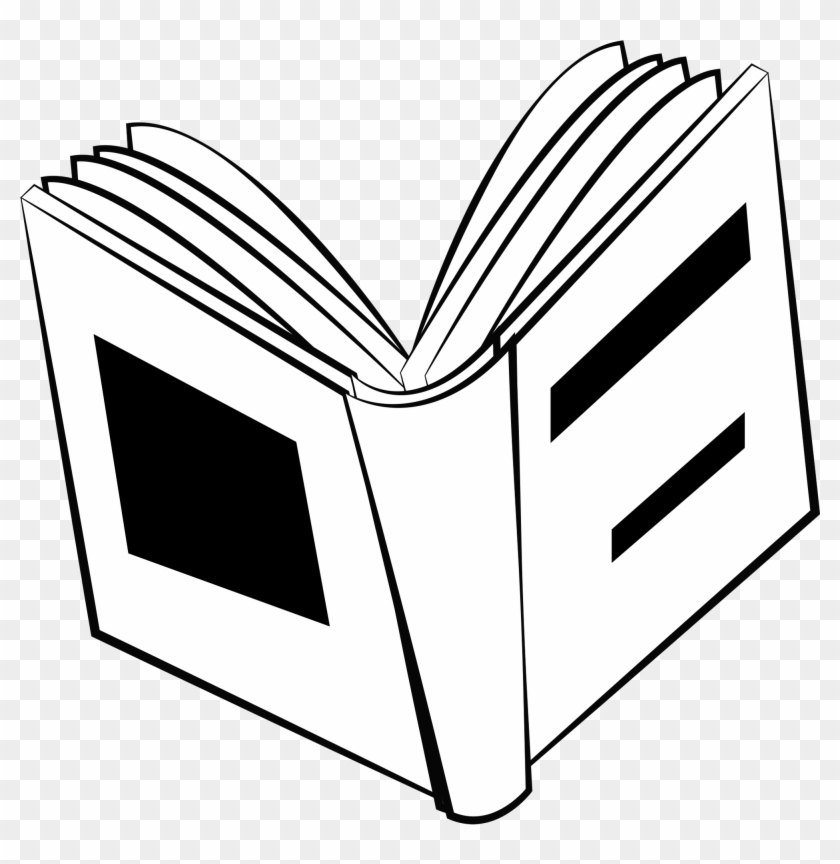 Png Image - Open Book Drawing #1108306