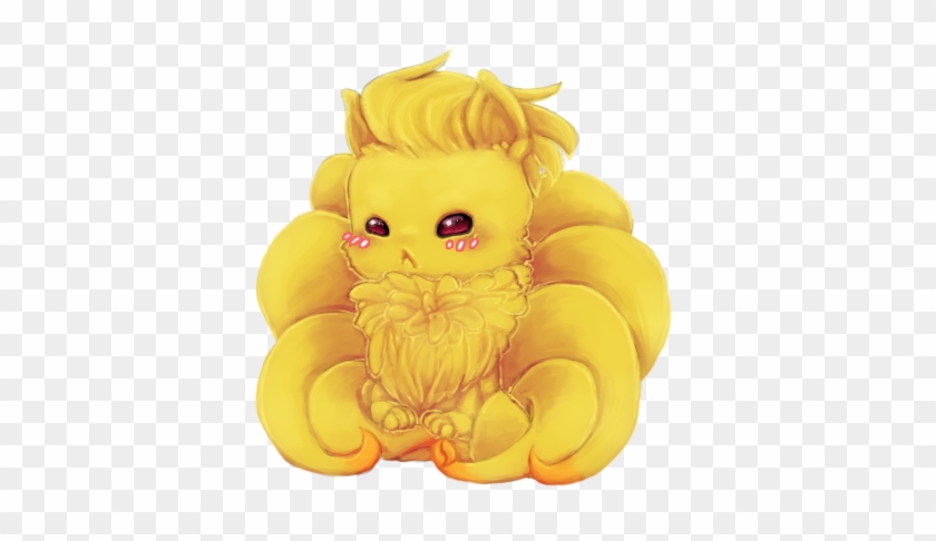 9 Tails Pokemon Evolution Images - Teddy Bear #1108601