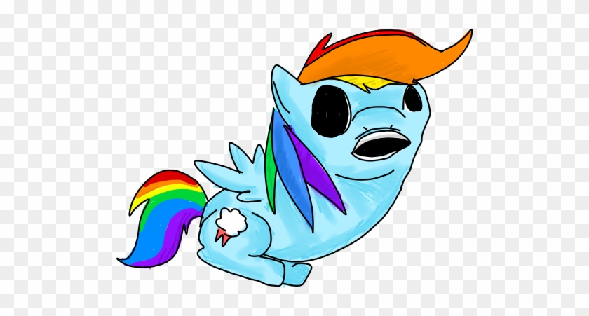 Rainbow Dash Loves To Scoot By Pixonarts - Cartoon #1108746