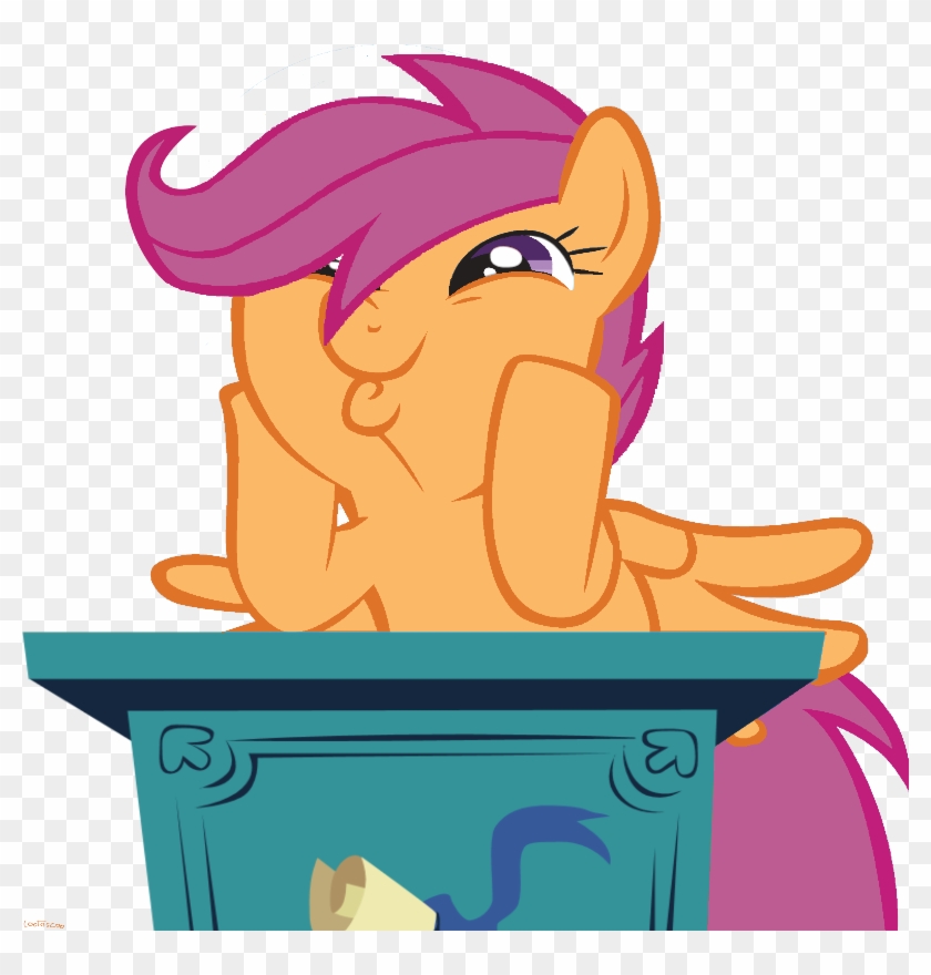 Squishy Face Scoot By Lootascoo - Cartoon #1108758