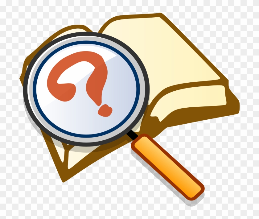 Scalable Vector Graphics Wikivisually - Book With Magnifying Glass #1108824