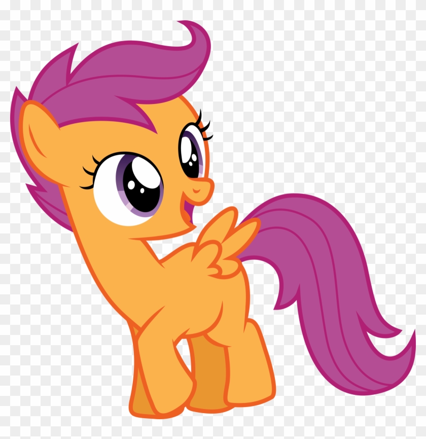 Happy Scootaloo By Clashwolf3 - Scootaloo #1108886