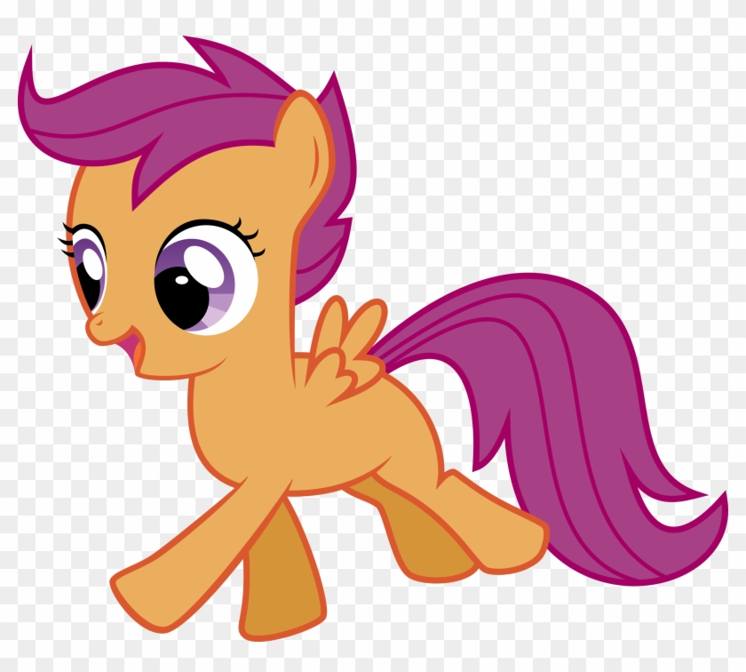 My Little Pony Scootaloo Flying - Happy Prance #1108921