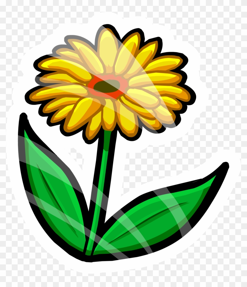 Spring Flower Pin - Club Penguin Spring #1108995