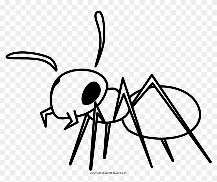 Ant Coloring Page - Cesty Nitra #1109281