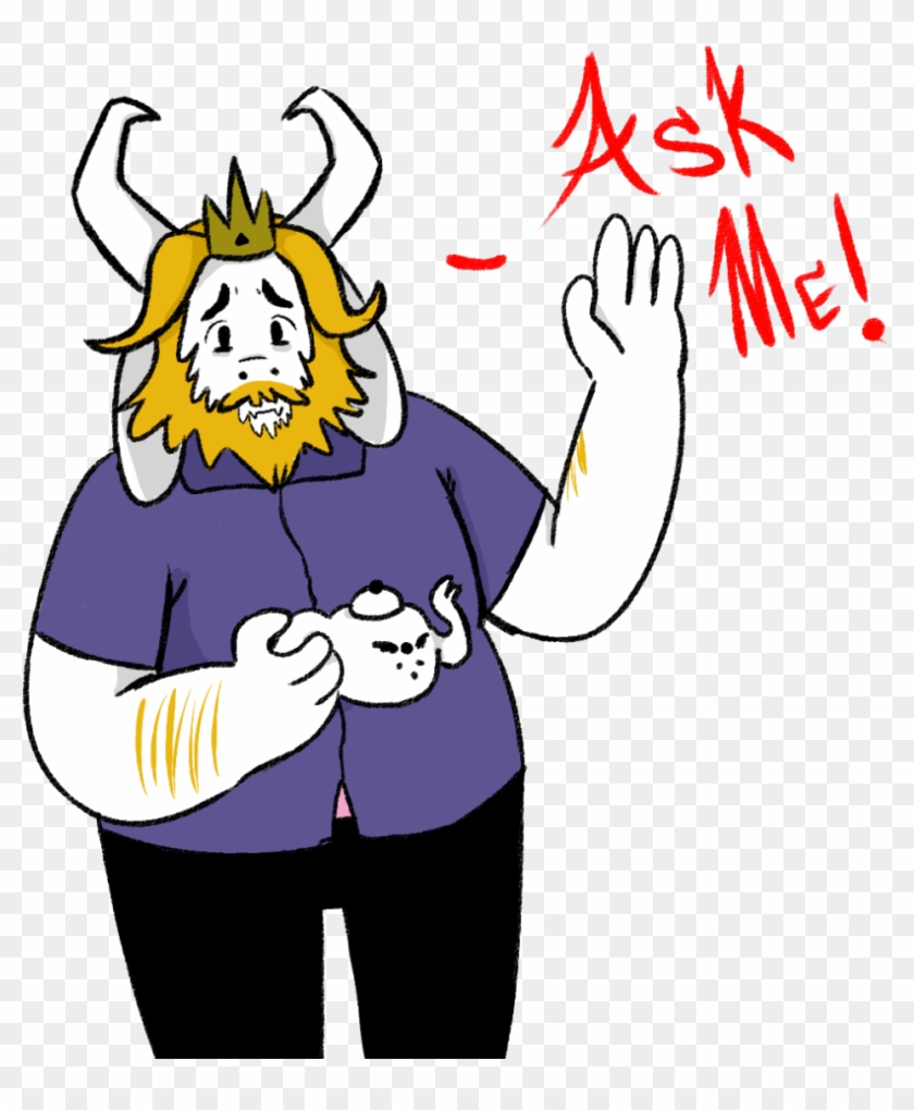 “you Can Ask Me Questions Over Tea ” - Cartoon #1109382