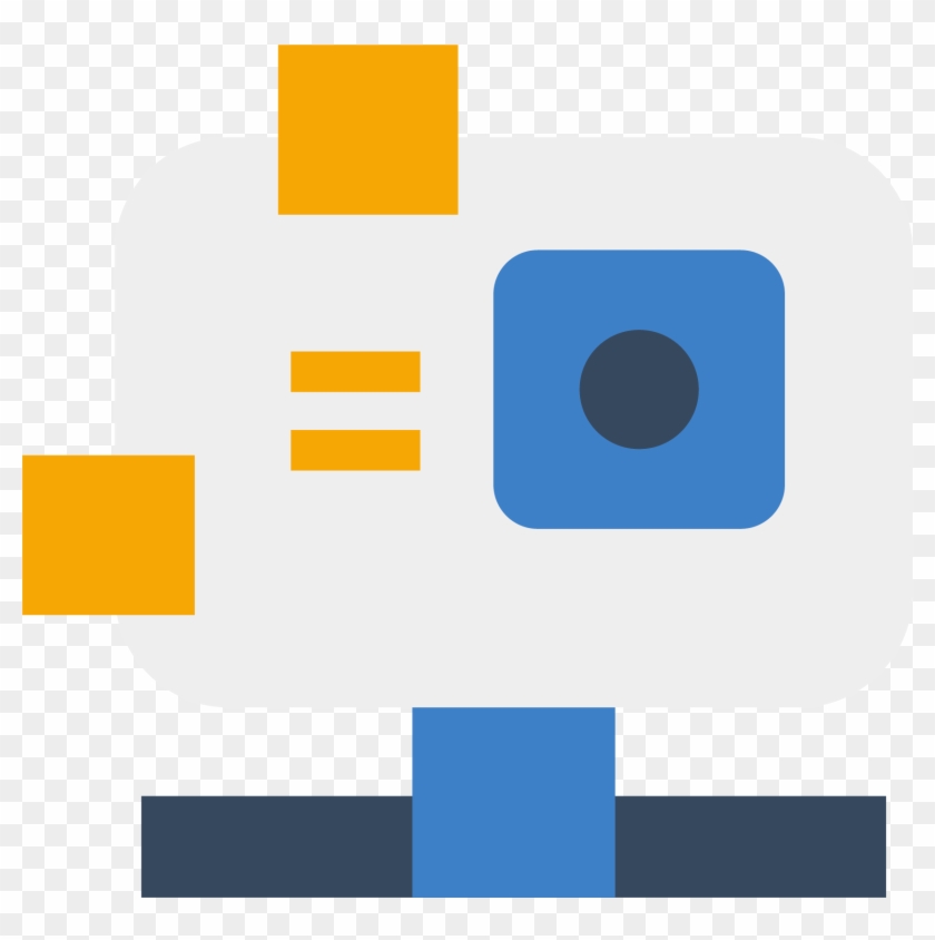 Scalable Vector Graphics Video Camera Icon - Digital Camera #1110184