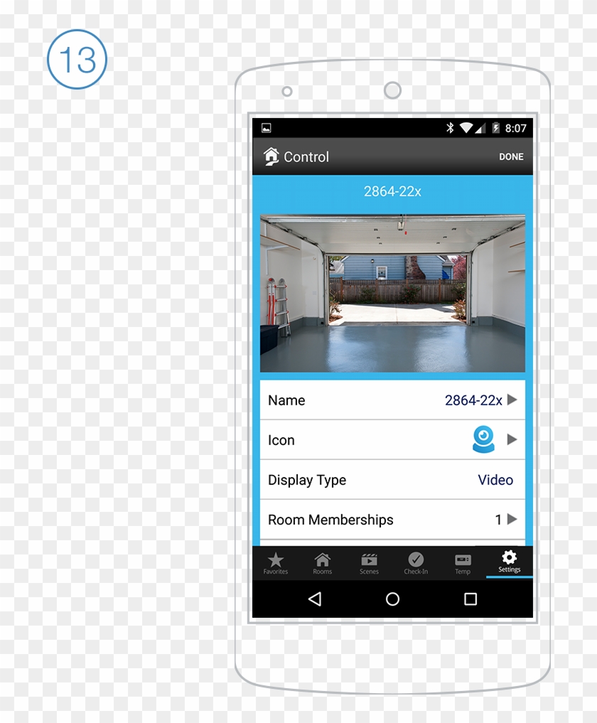 Name Your Camera, Select An Icon And Add It To A Room - Portable Network Graphics #1110243