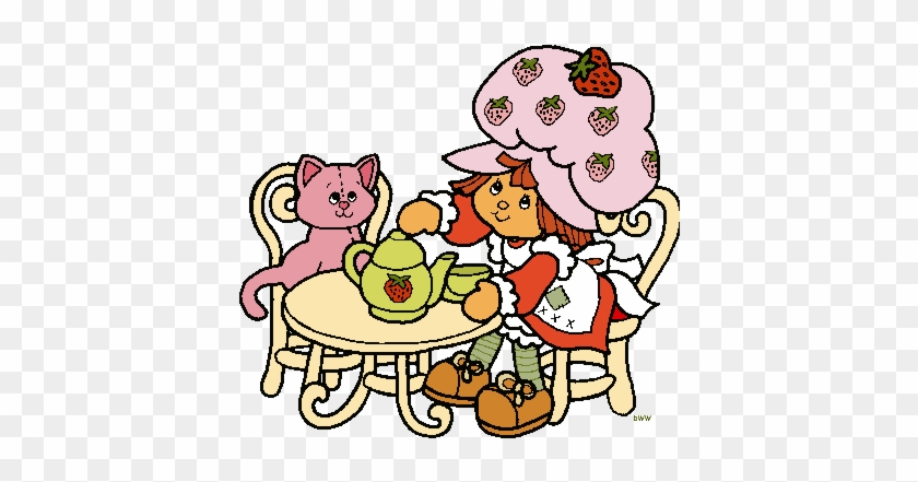 Original Strawberry Shortcake Clip Art - Strawberry Shortcake Coloring Pages #1110338