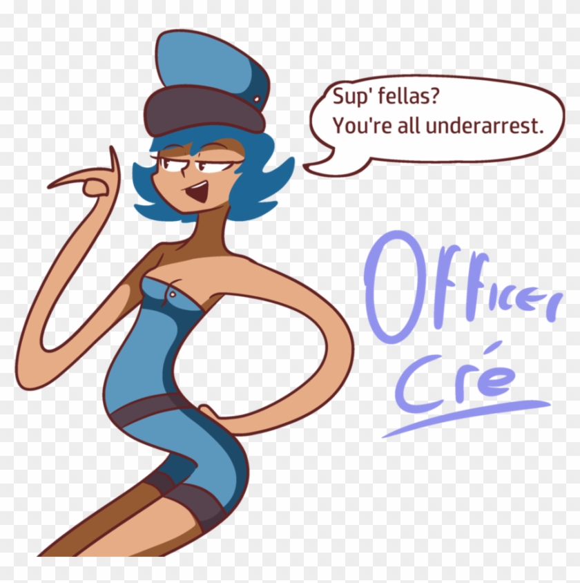 Officer Cre By Spoopyro - Cartoon #1110803
