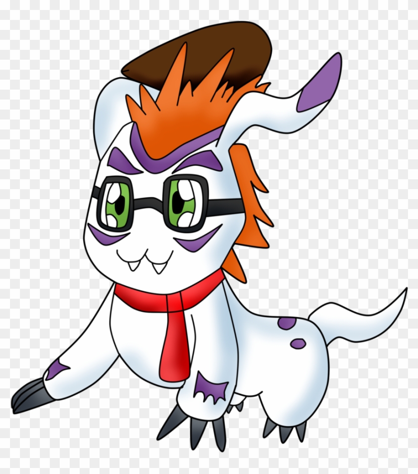 Gomamon The Hipster Digimon By Darkradxgomamon - Cartoon #1110864