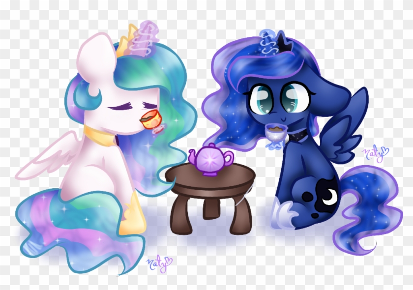 Sister Tea Time By Naty7913 - Cartoon #1111884