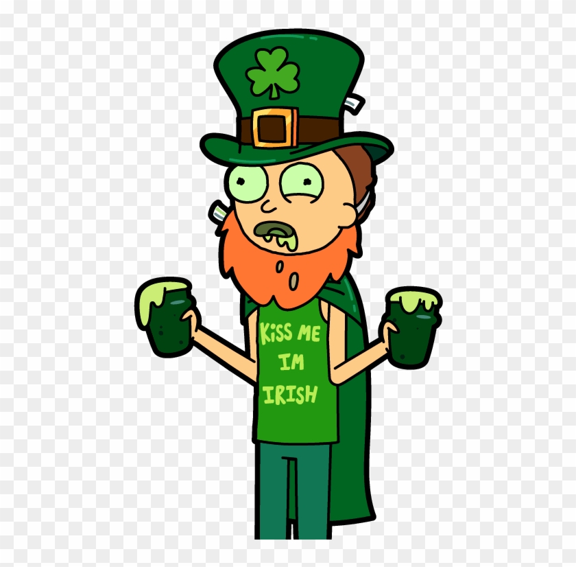 St Patrick Morty - Cartoon #1111888
