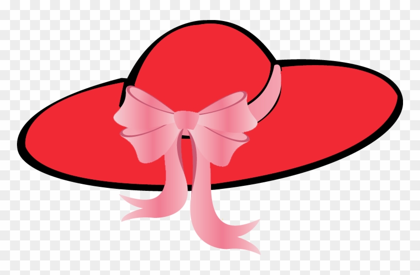 Red Hat Ladies Clip Art - Red Hat Clip Art #1112674
