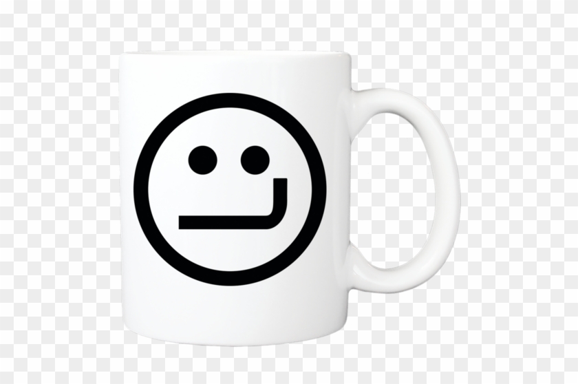 Smirk Face Coffee Mug - Croatia #1112761