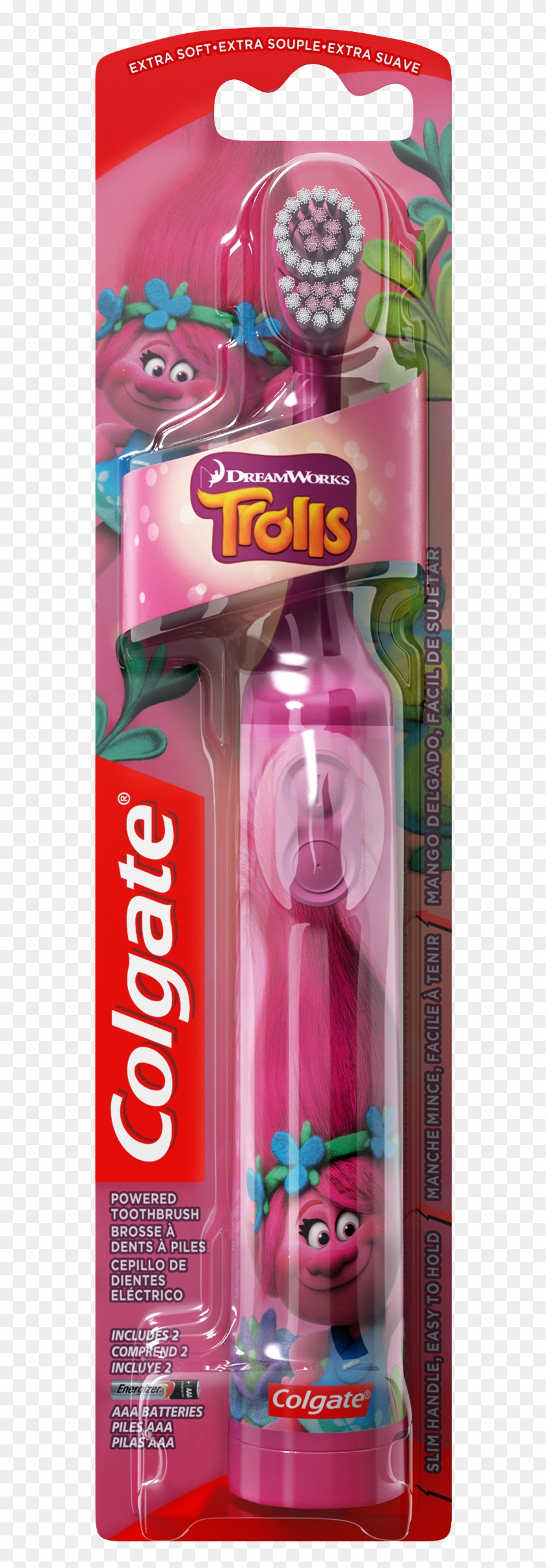 Colgate Trolls Poppy Toothbrush & Toothpaste Bundle: #1112914