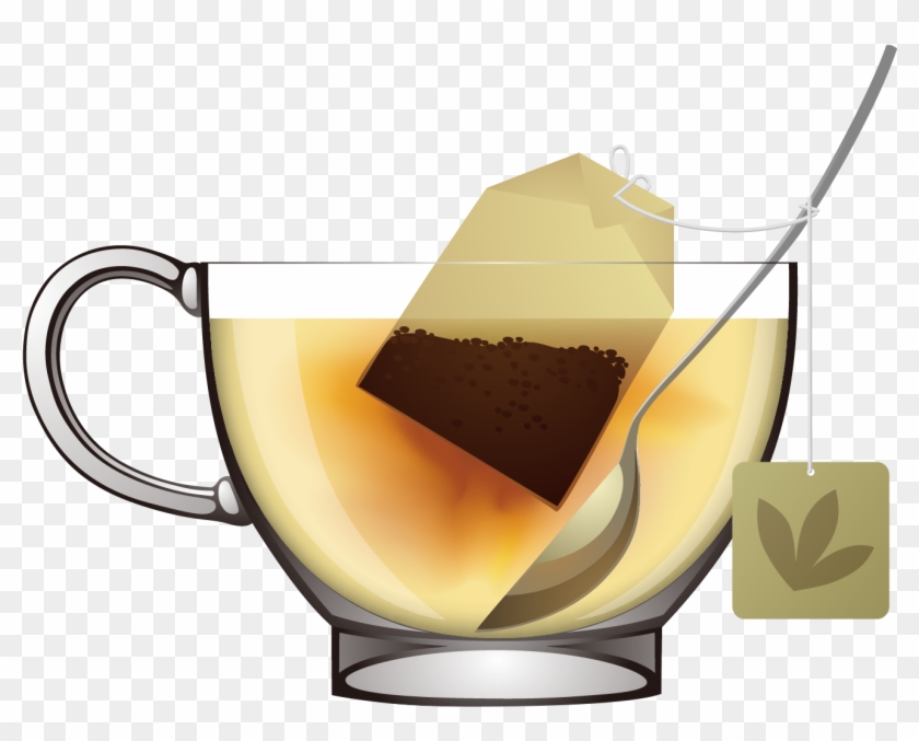 卡通泡茶杯 - Hot Water For Tea #1113349