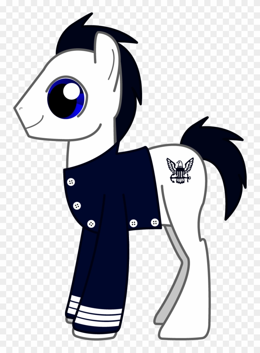 Navy Brony By Shadowfoxgraphics - Cartoon #1113410