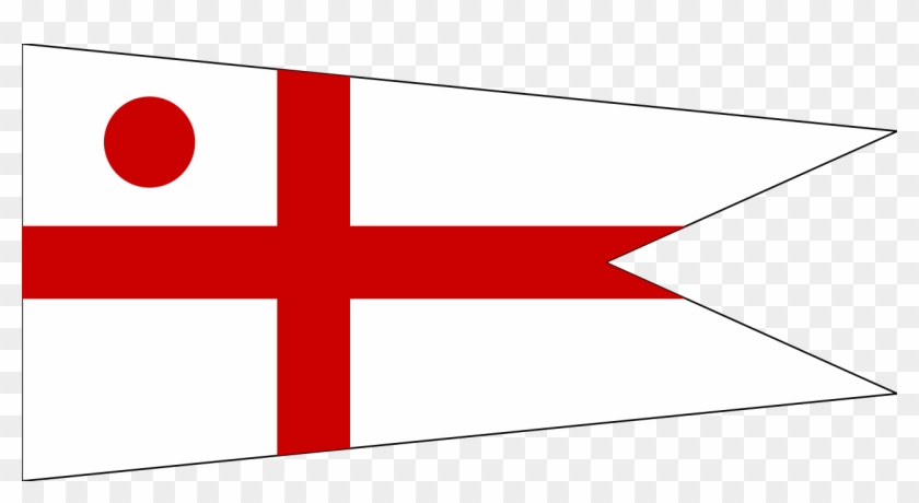 Uk Navy Of6 Flag - Commodore's Pennant #1113439