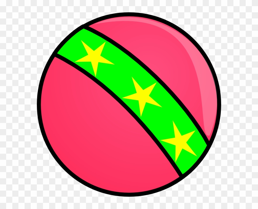 Toy Ball With Stars Clip Art At Clker Com Vector Clip - Clip Art Toys #1113961