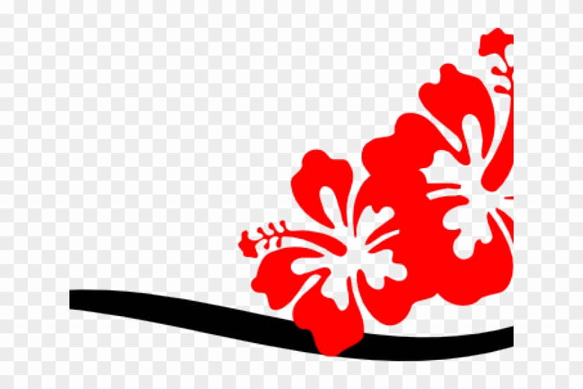 Hibiscus Clipart Divider - Hibiscus Clip Art #1114449