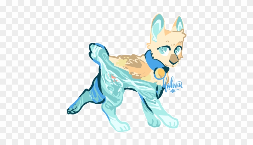 Lakewater [art Trade] By Malwur - Cartoon #1114881