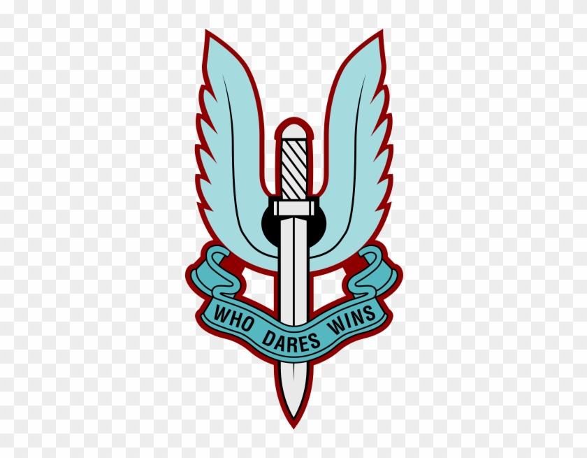 Flaming Sword Symbol Of The Sas - Special Air Service Sas 22 #1114912