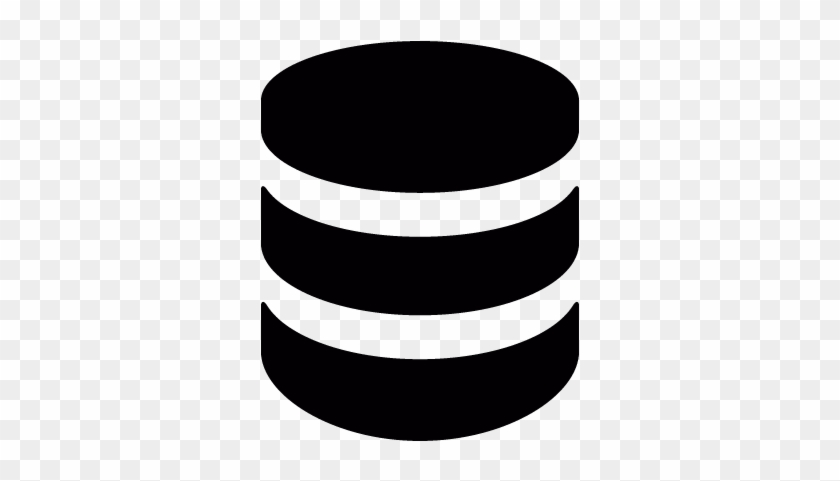Stack Of Coins Vector - Database Icon Vector Png #1114929