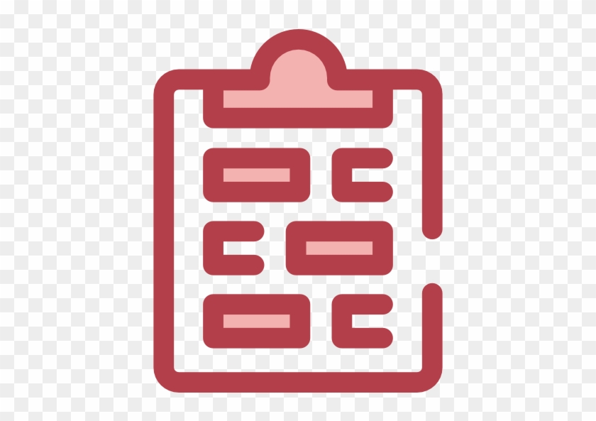 Survey Free Icon - Survey Red Png #1115150