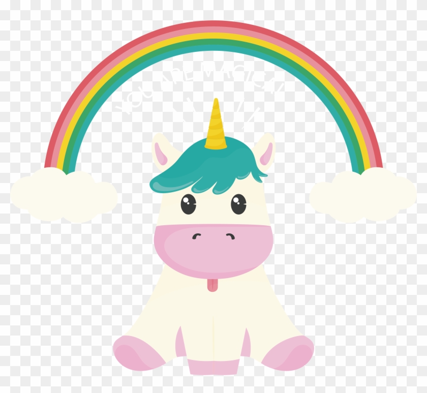 Unicorn Computer File - You Are Magical Notebook #1115286