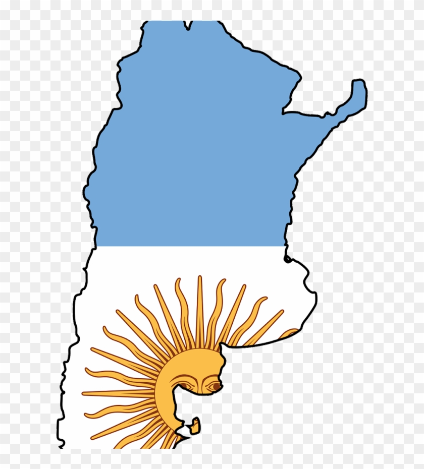Argentina-flag-map Greeting Cards #1115953