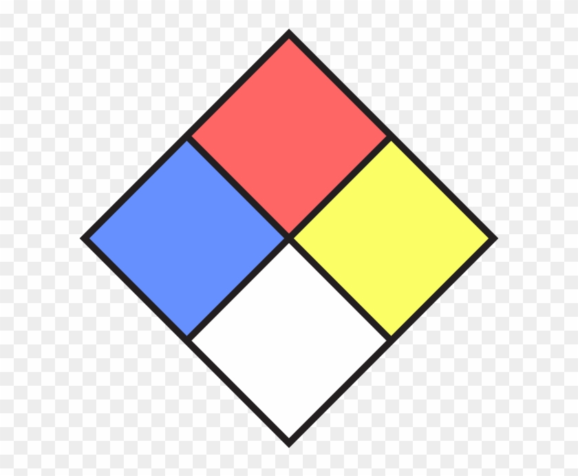 National Fire Protection Association 'fire Diamond' - Nfpa Diamond Template #1116223
