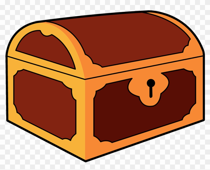 Simple Treasure Chest Clipart 3 By Patricia - Treasure Chest Clip Art #1117621