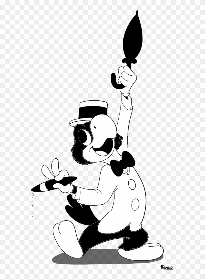 Jose Carioca Black And White - Cartoon #1117827