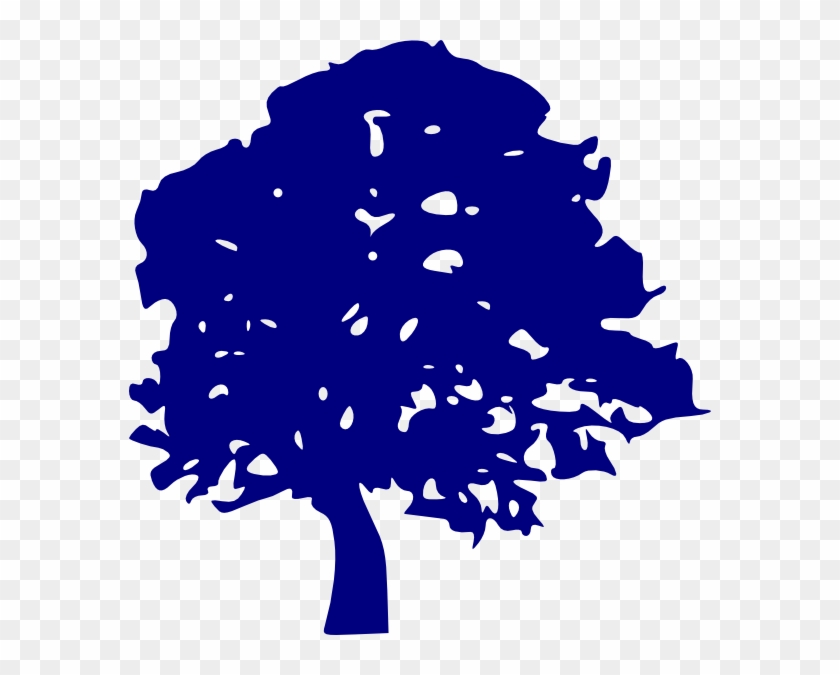 Blue Tree Clipart #1118250